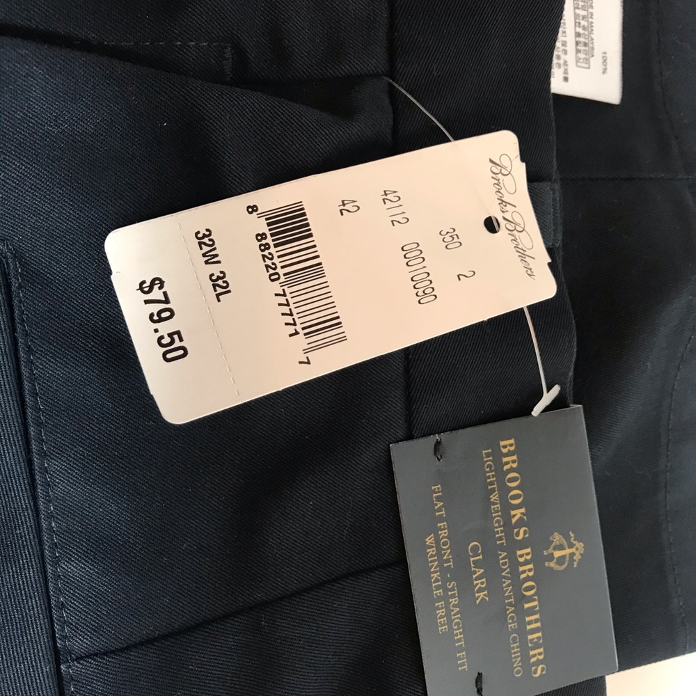 Brooks Brothers Clark Lightweight Advantage Chino PRICE VERY FIRM NO OFFERS PLS - Picture 4 of 8